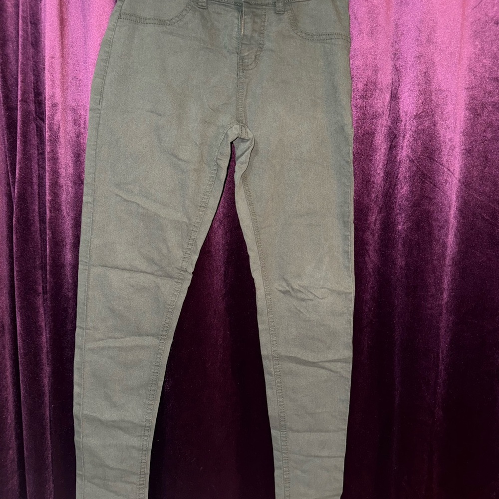 Women’s Olive Green Jeggings Sz 4